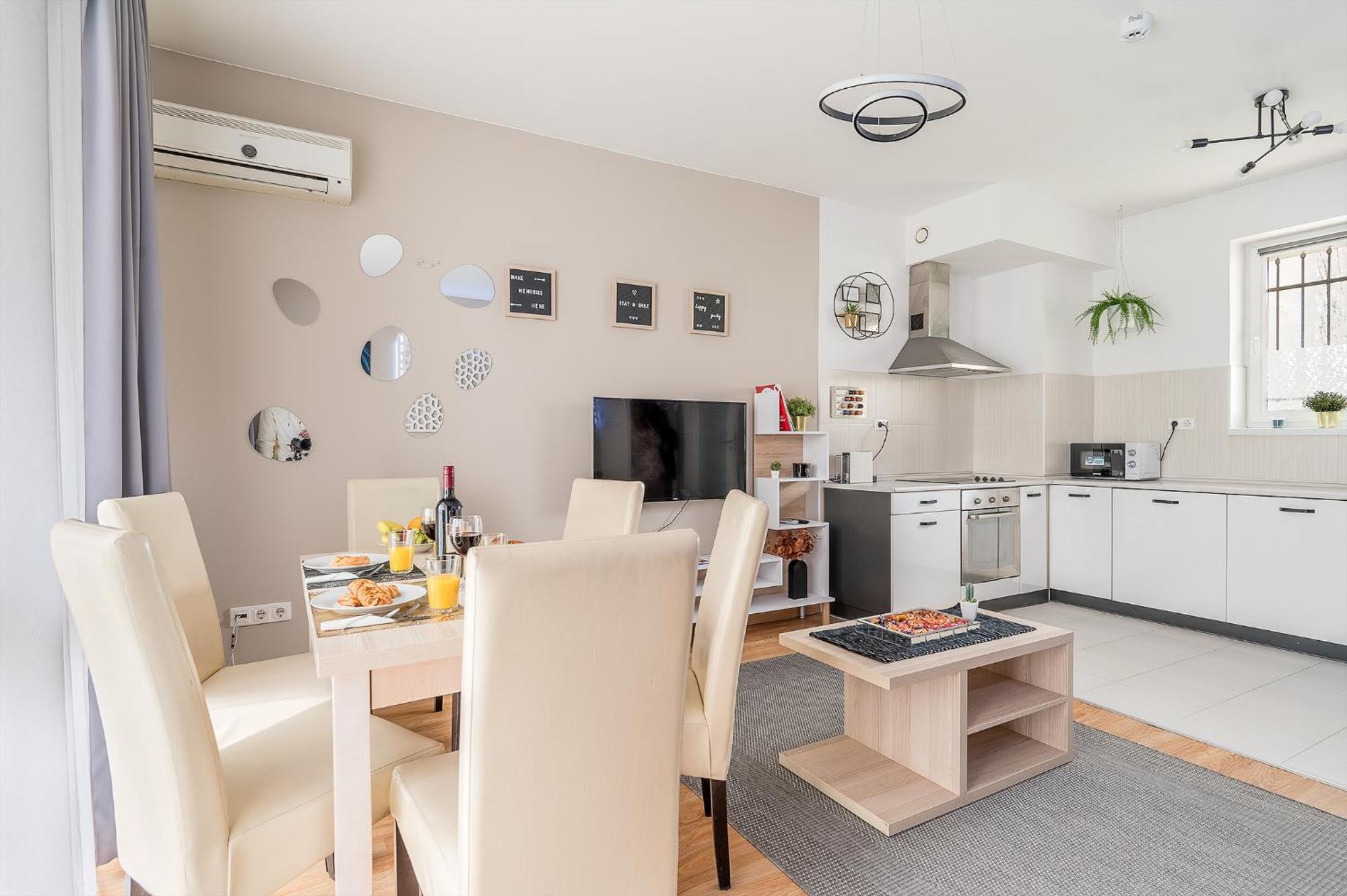 Two-Bedrooms Apartment Cbd Bp Budapest Rum bild