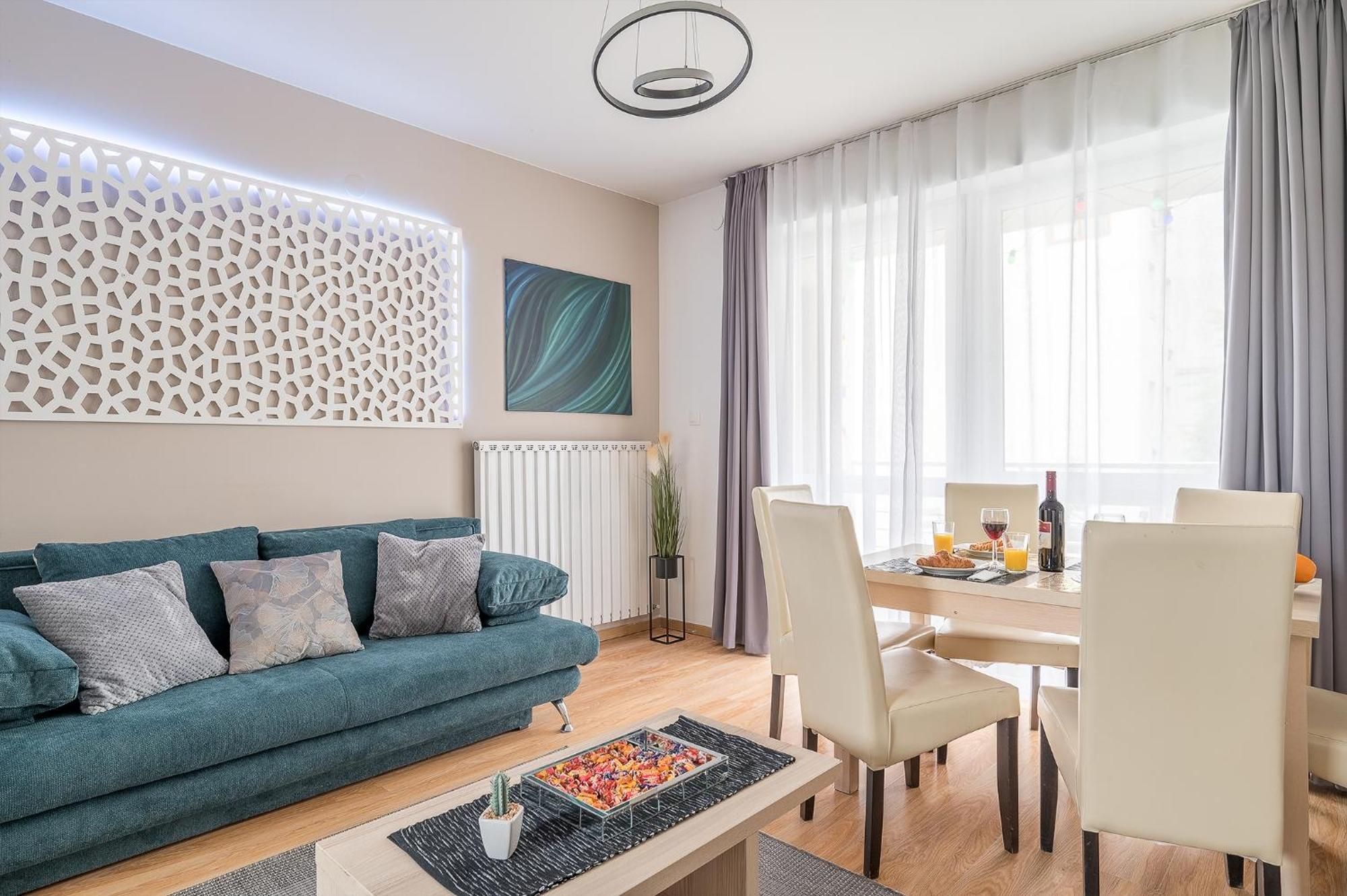 Two-Bedrooms Apartment Cbd Bp Budapest Rum bild